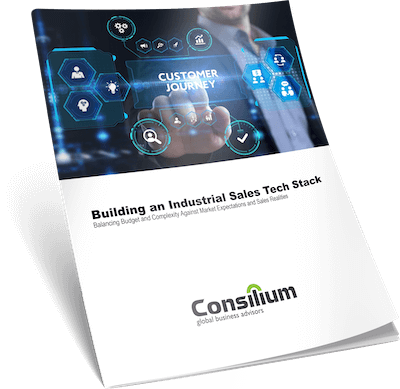 complete guide helps industrial manufacturers configure an effective sales tech stack