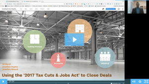 using the 2017 tax cuts and jobs act to boost capital equipment sales